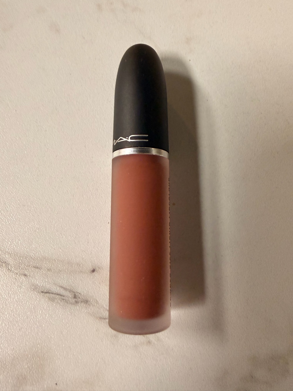MAC Powder Kiss Liquid Lipcolour, 997 Over The Taupe